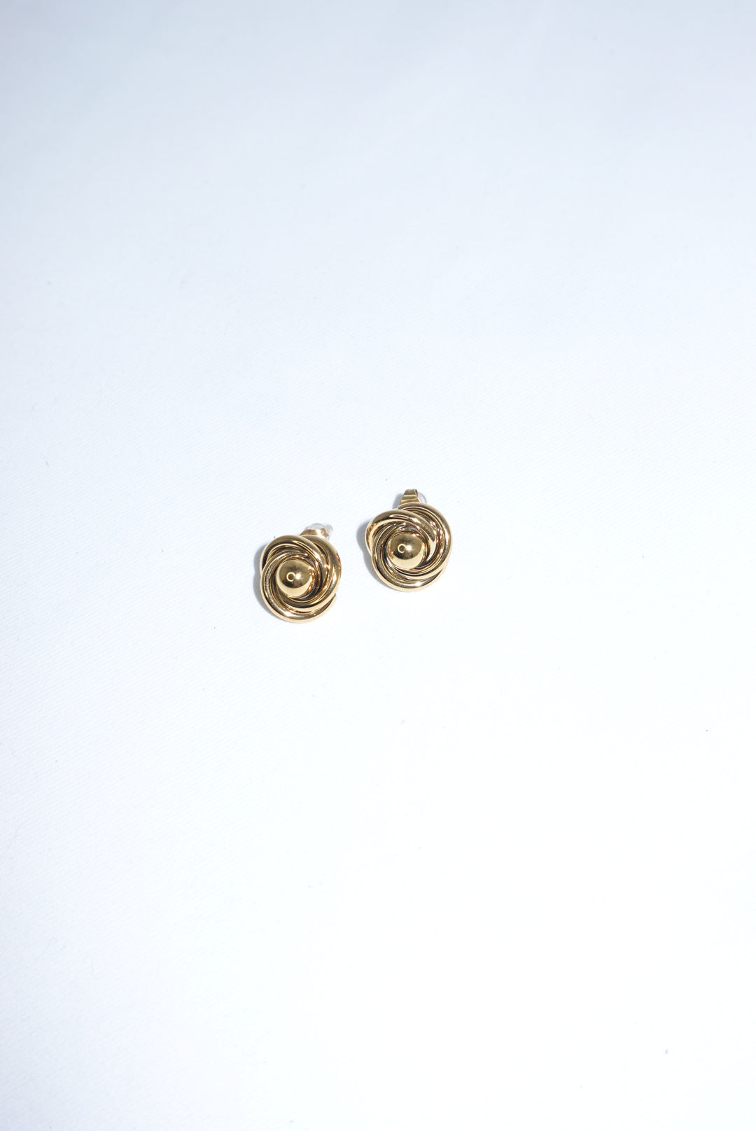Stainless Steel Rose Earrings