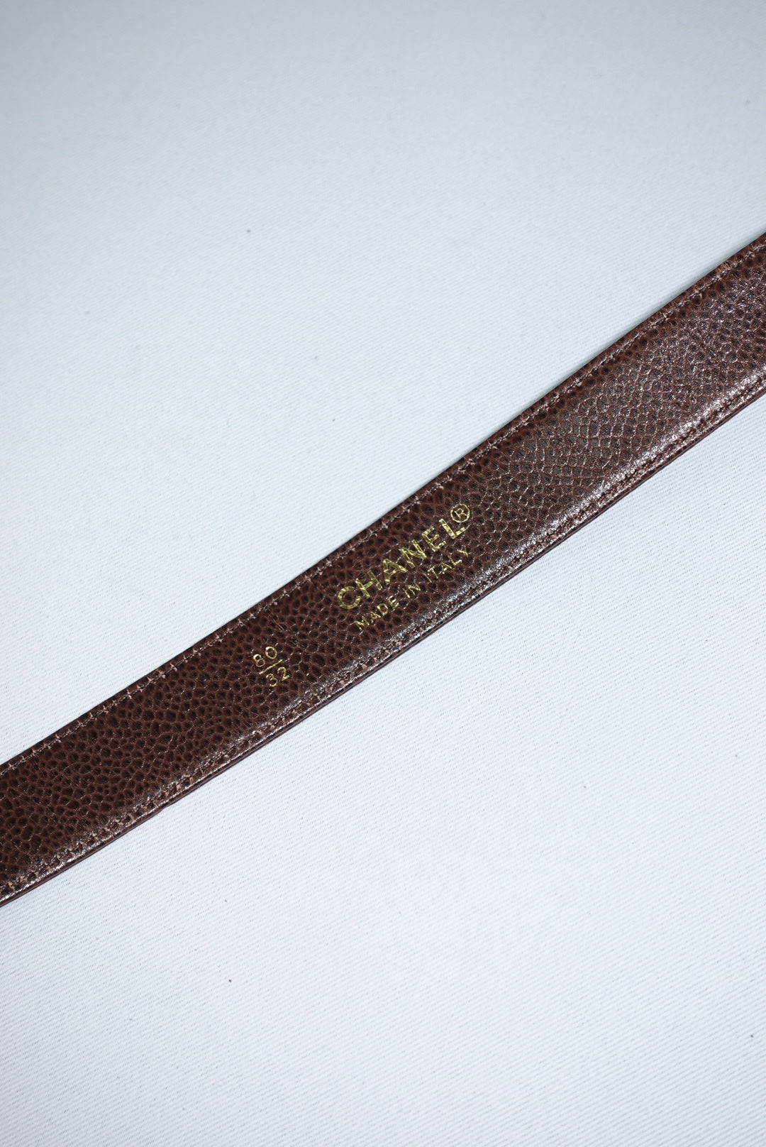 Chanel Vintage Chocolate Brown Timeless Belt Bag