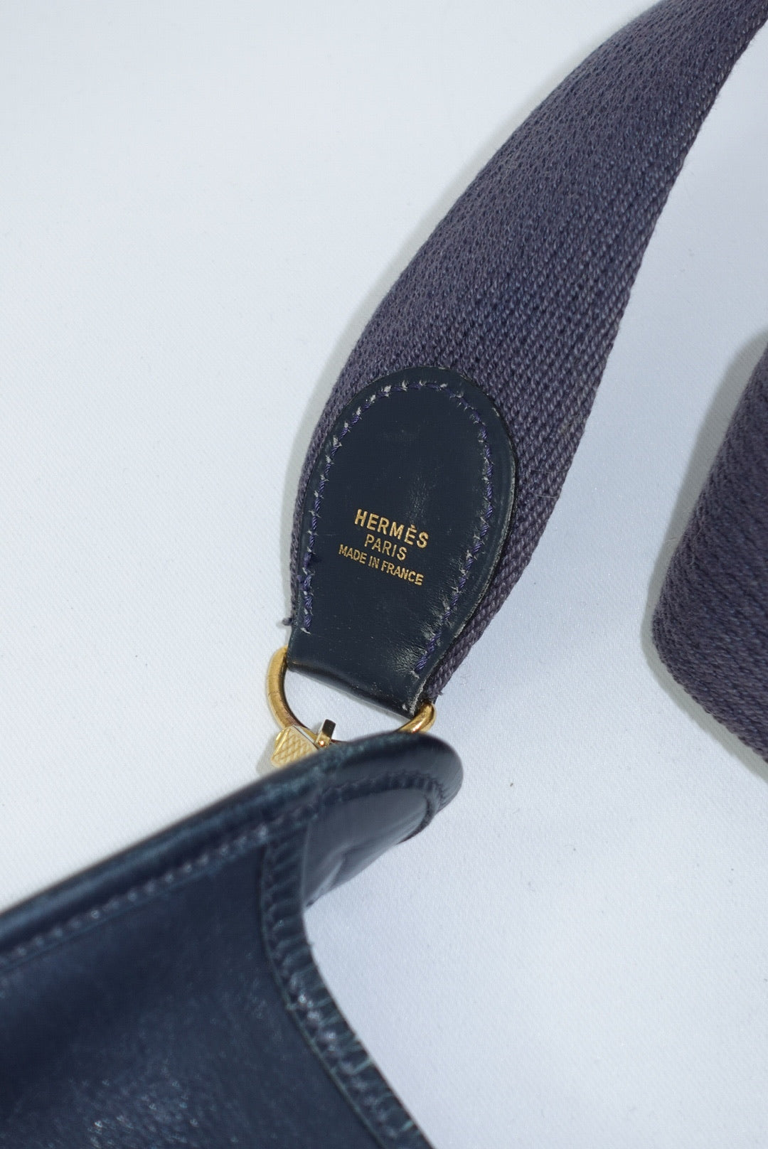 Hermès Vintage Evelyn Navy Special Edition