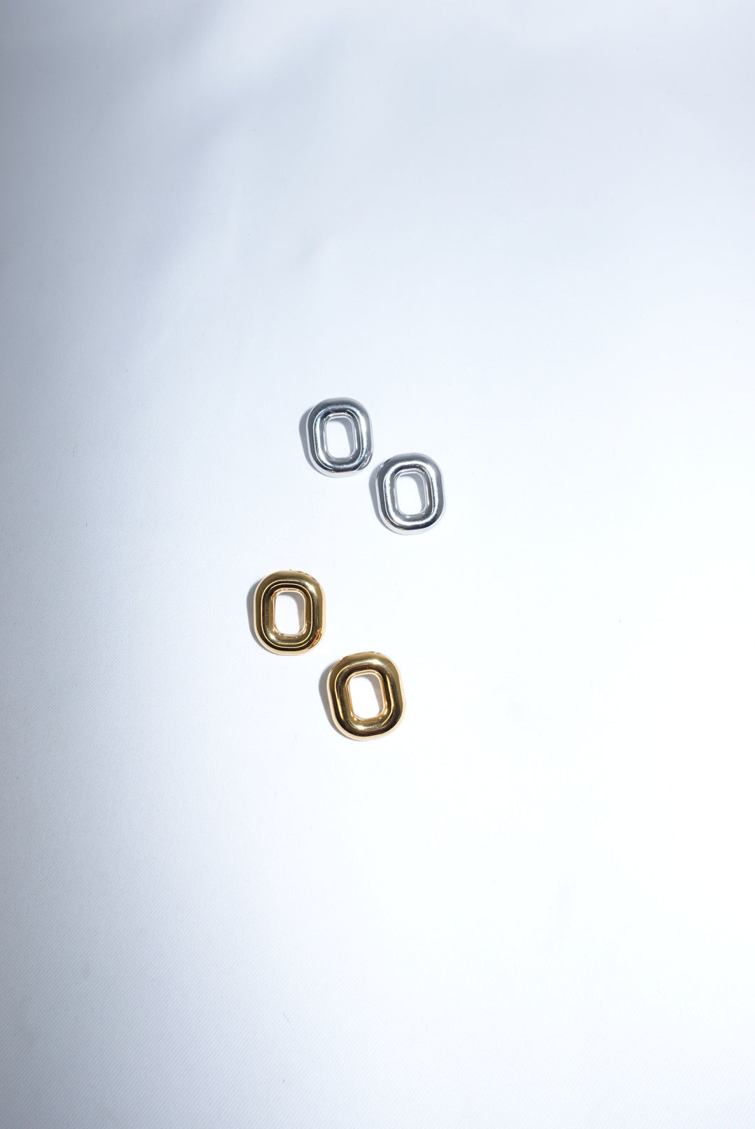 Square Shaped Earrings in Stainless Steel