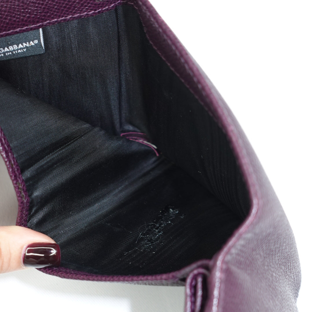 Dolce & Gabbana Plum Wallet