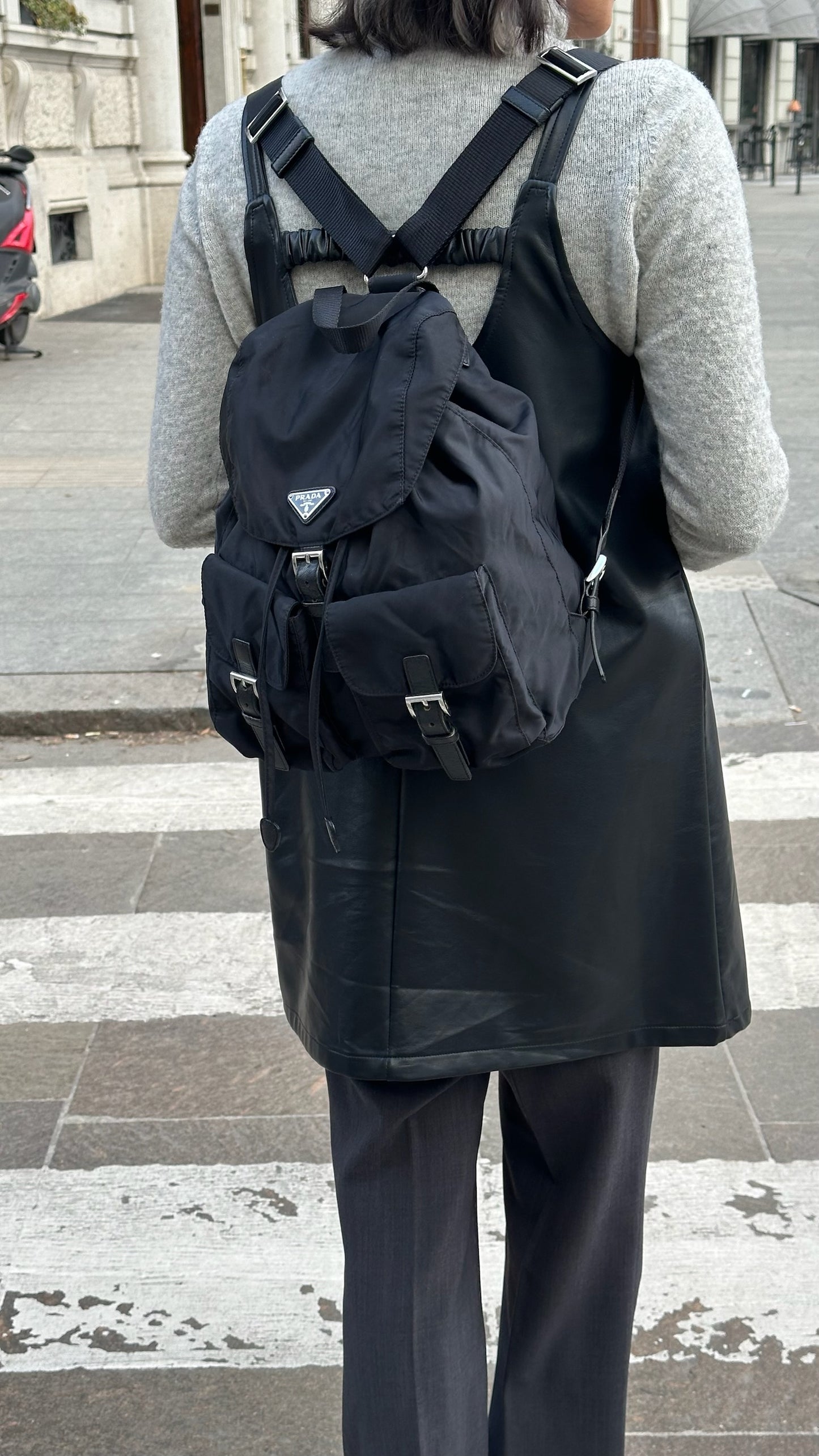 052. Prada Nylon Vintage Iconic Backpack