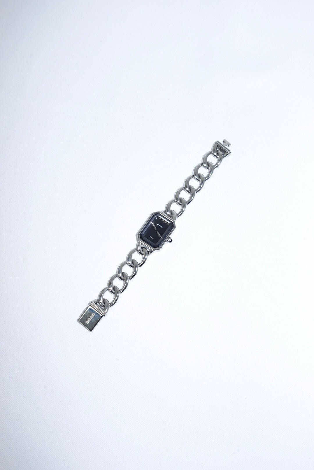 Chanel Vintage Watch Premiere L 20mm 1987 Silver