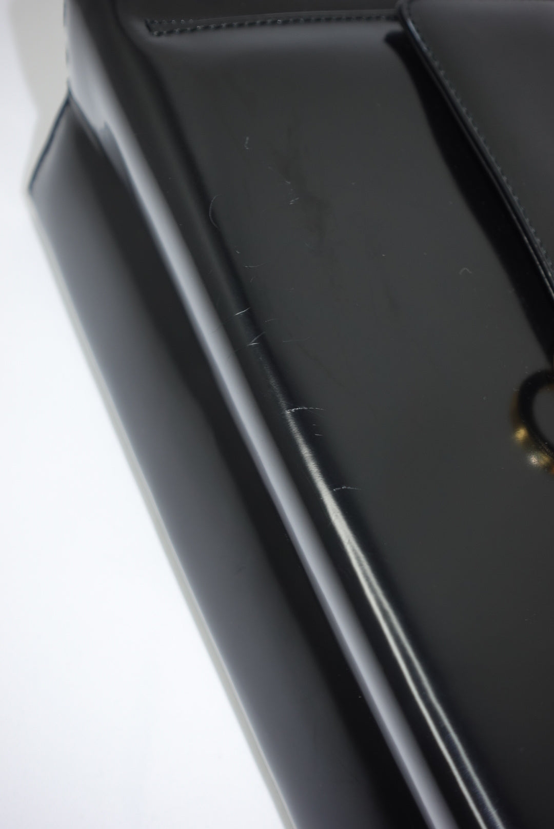 Salvatore Ferragamo Vintage Black Shoulder Gancini Bag