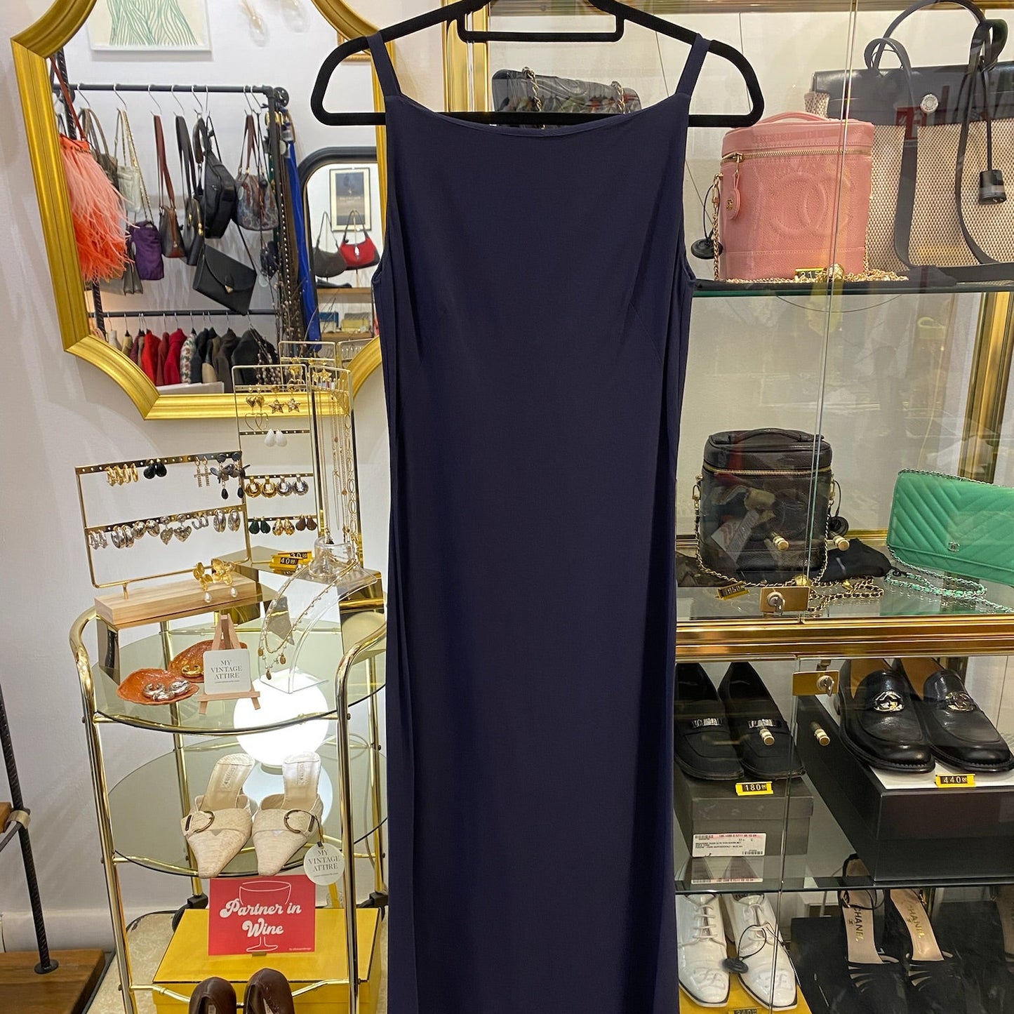 Vintage Blue Navy Jean Paul Gaultier Dress