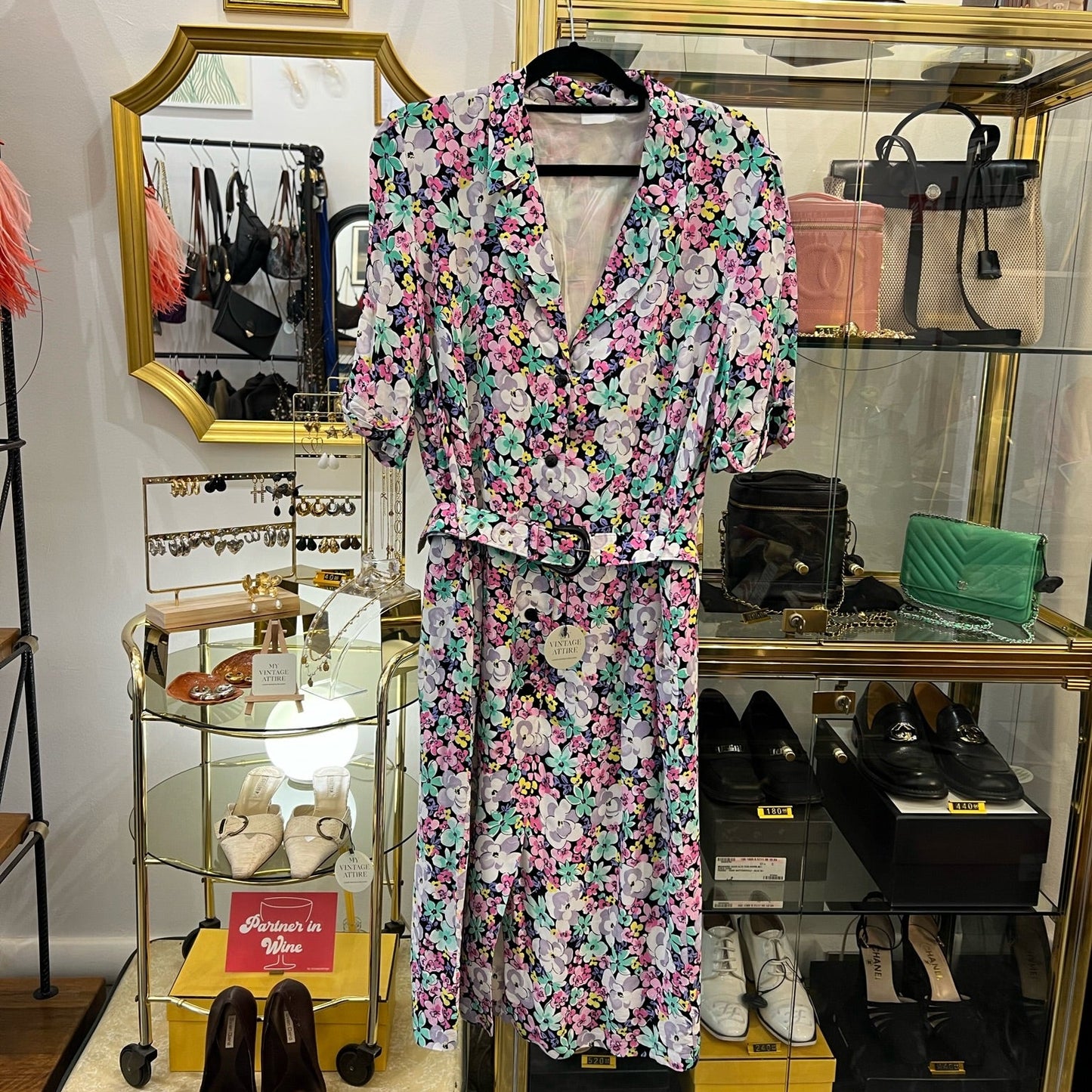 Vintage Floral Dress (Tailor Made)