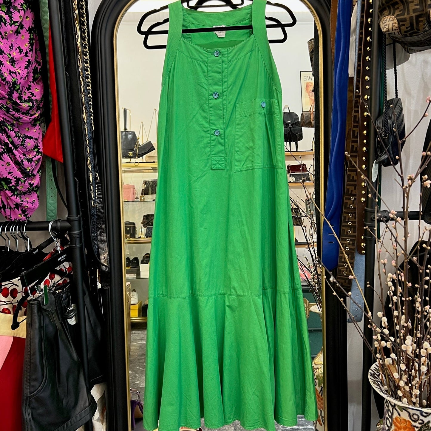 Abito vintage Basile verde (prodotto in Italia)