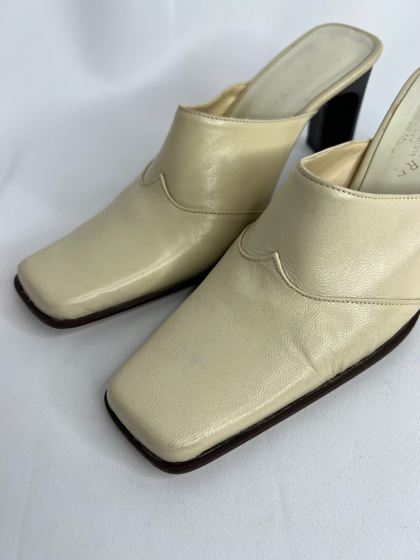 Vintage Mules Off-White 38