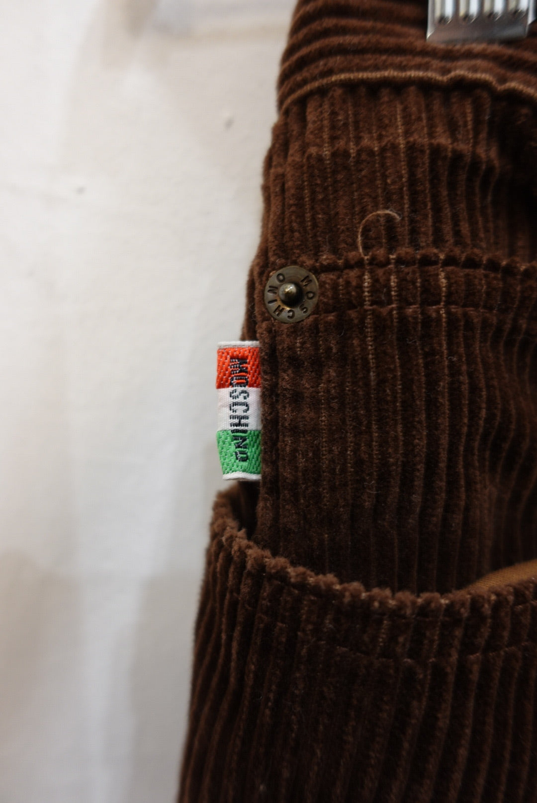 Moschino Brown Corduroy Pants