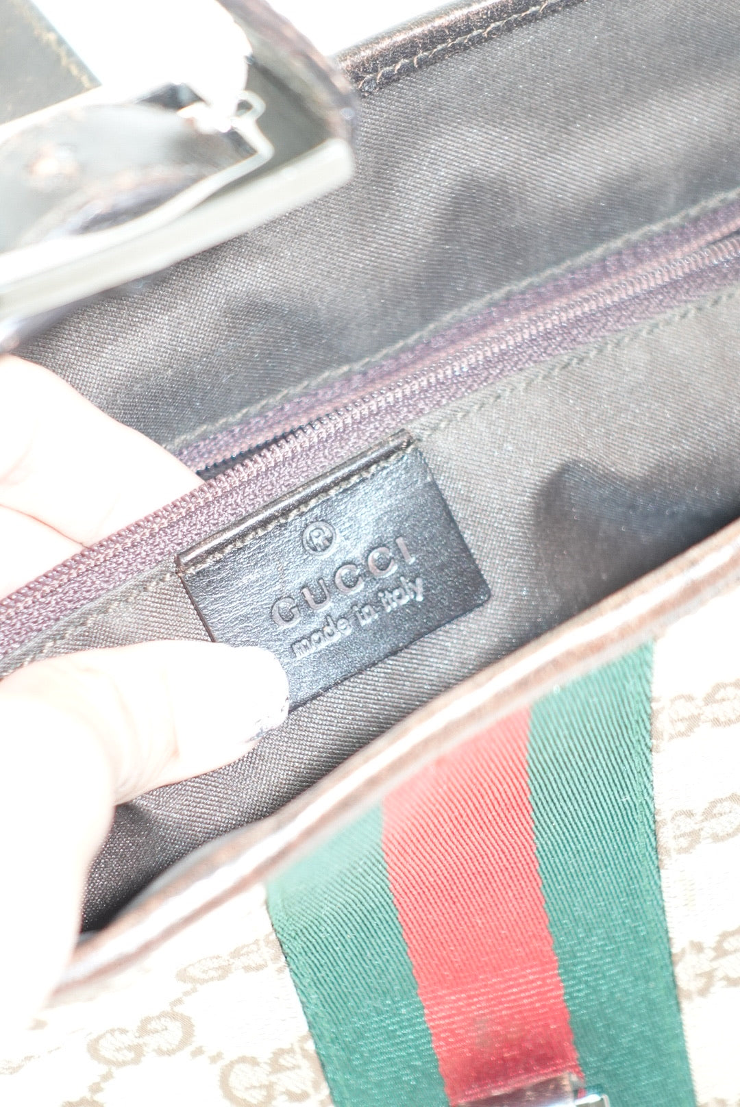 Gucci Vintage Jackie Brown Shoulder Bag