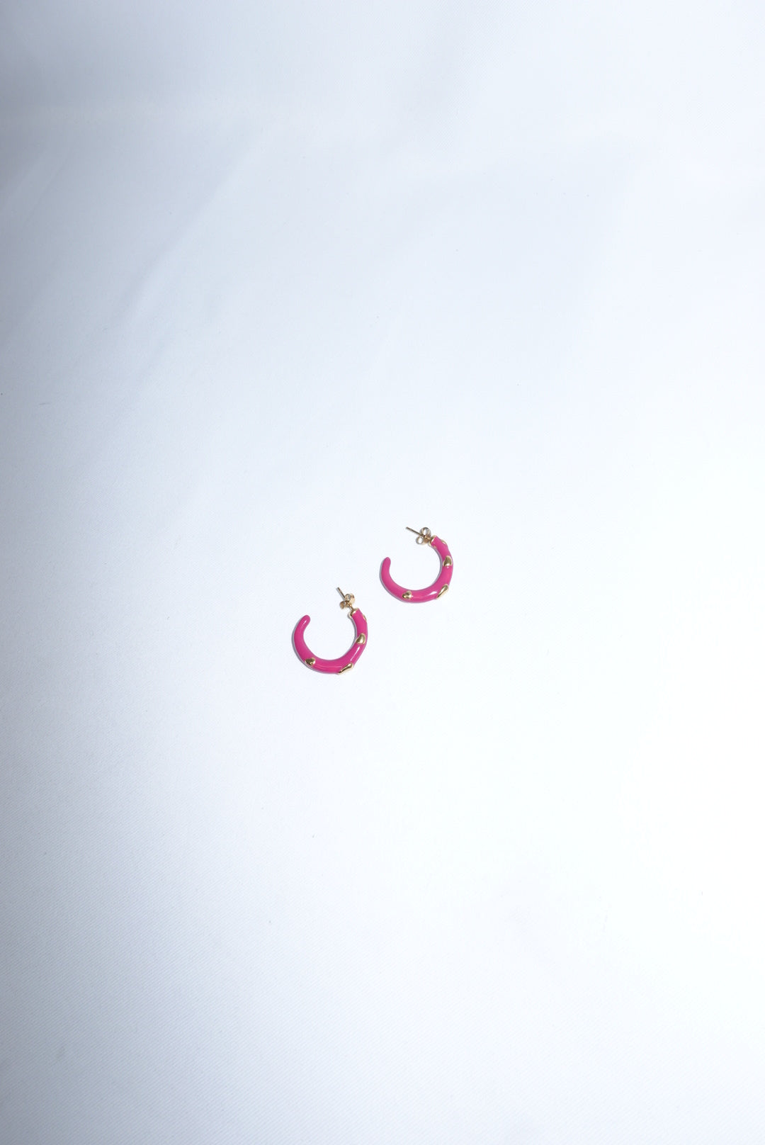 Hoop Colored Earrings in Stainless Steel
