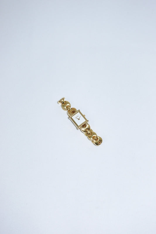 Gucci Vintage Horsebit Gold Toned Watch 1800L