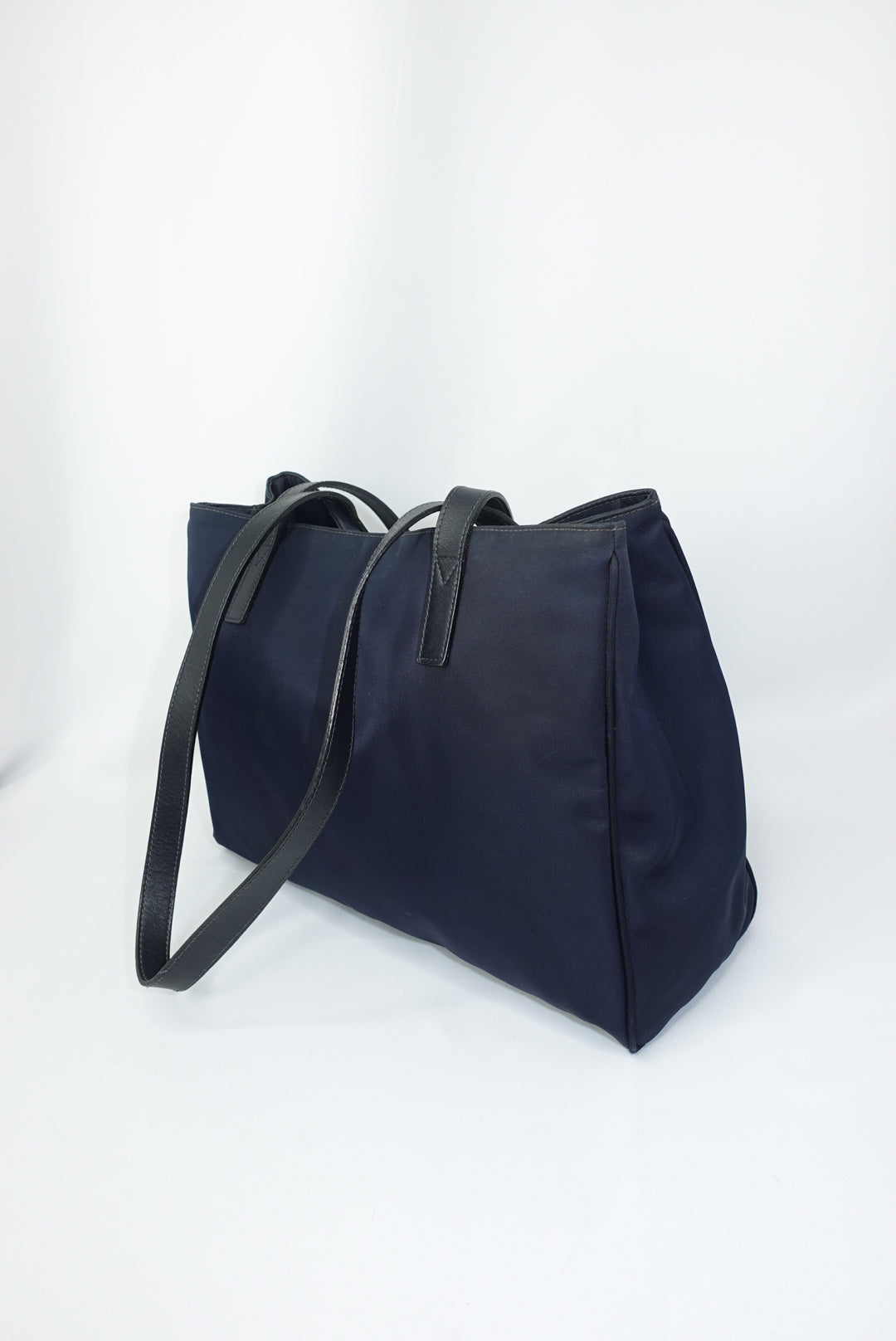 Fendi Navy Nylon FF Tote Bag