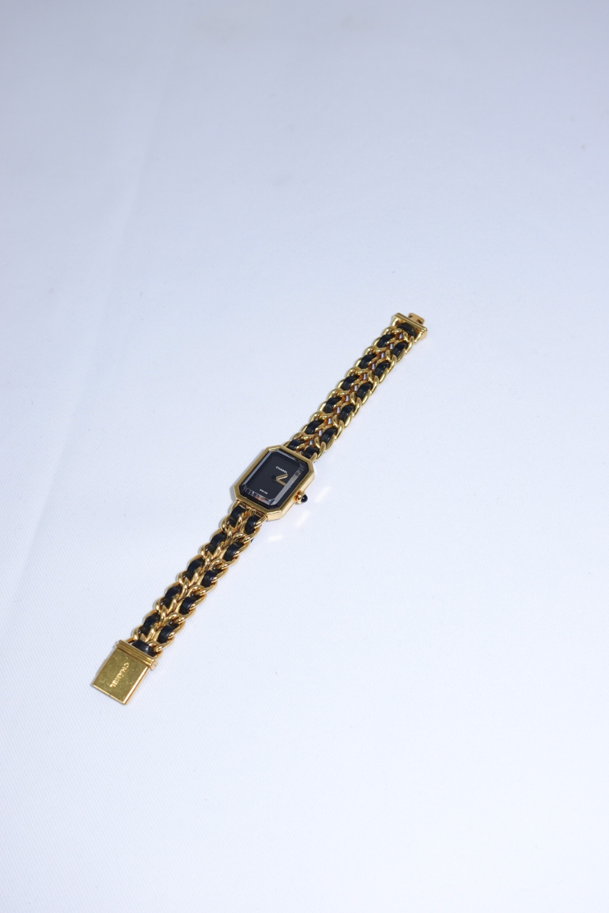 172. Chanel Vintage Watch Premiere L 20mm 1987
