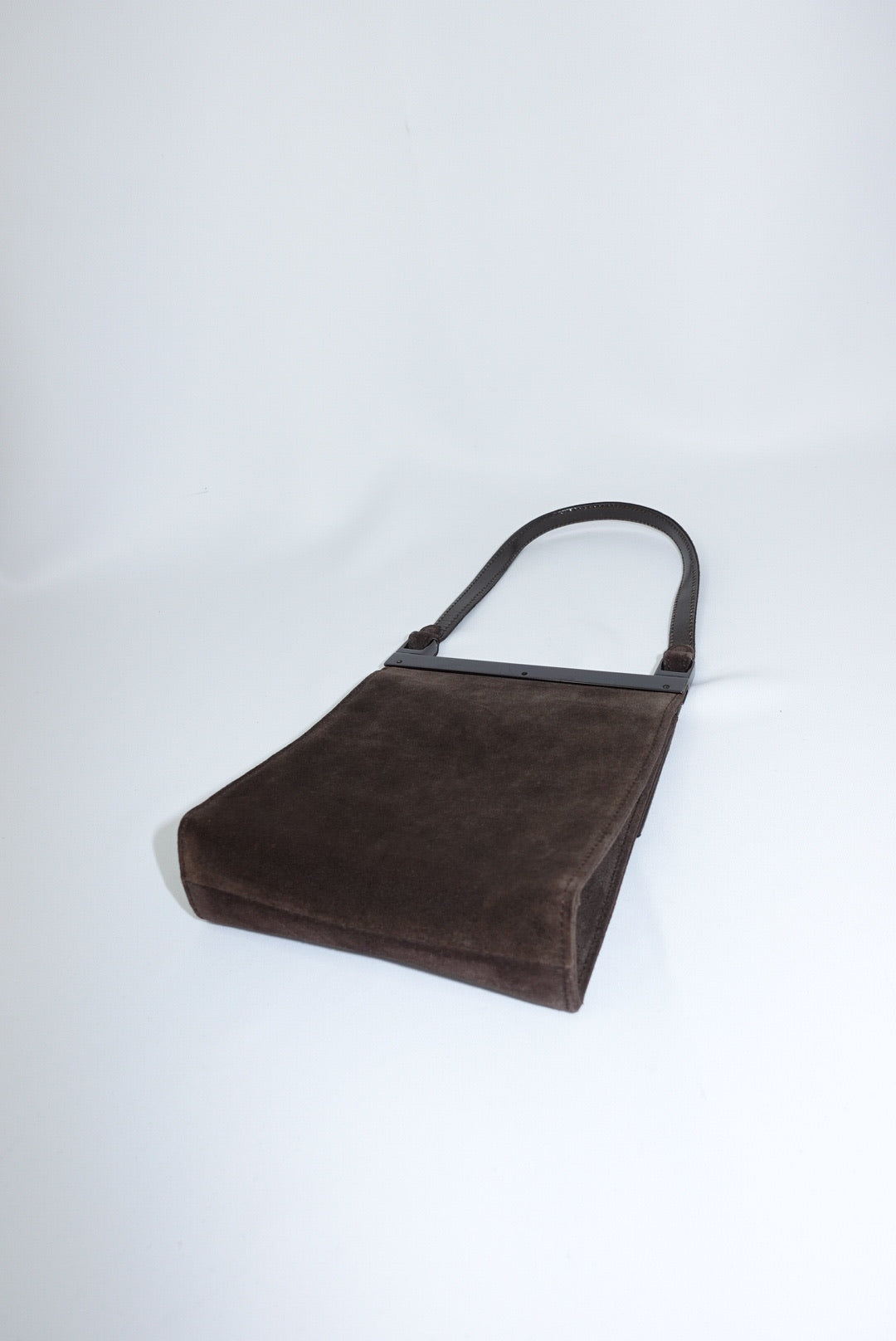 Gucci Brown Suede Vintage Mini Bag