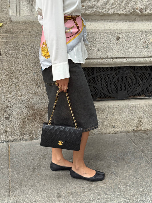 Margiela Tabi Ballet Flats Black 37