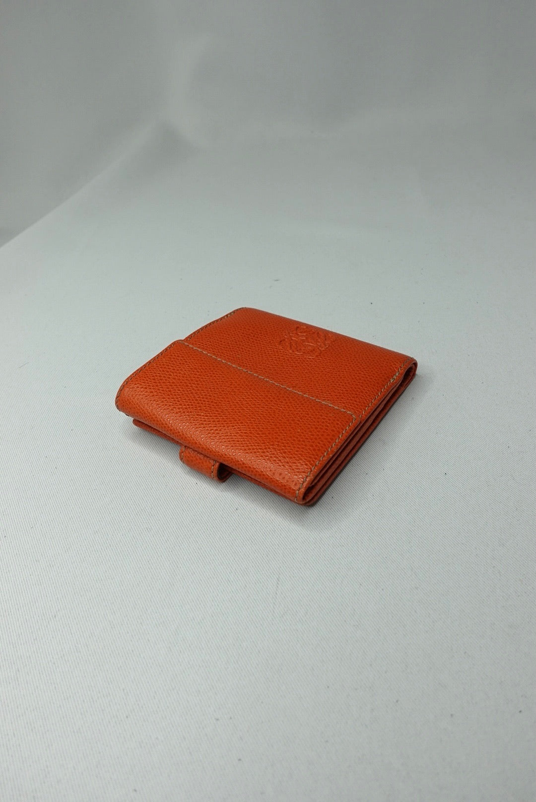 Loewe Orange Vintage Double Side Wallet