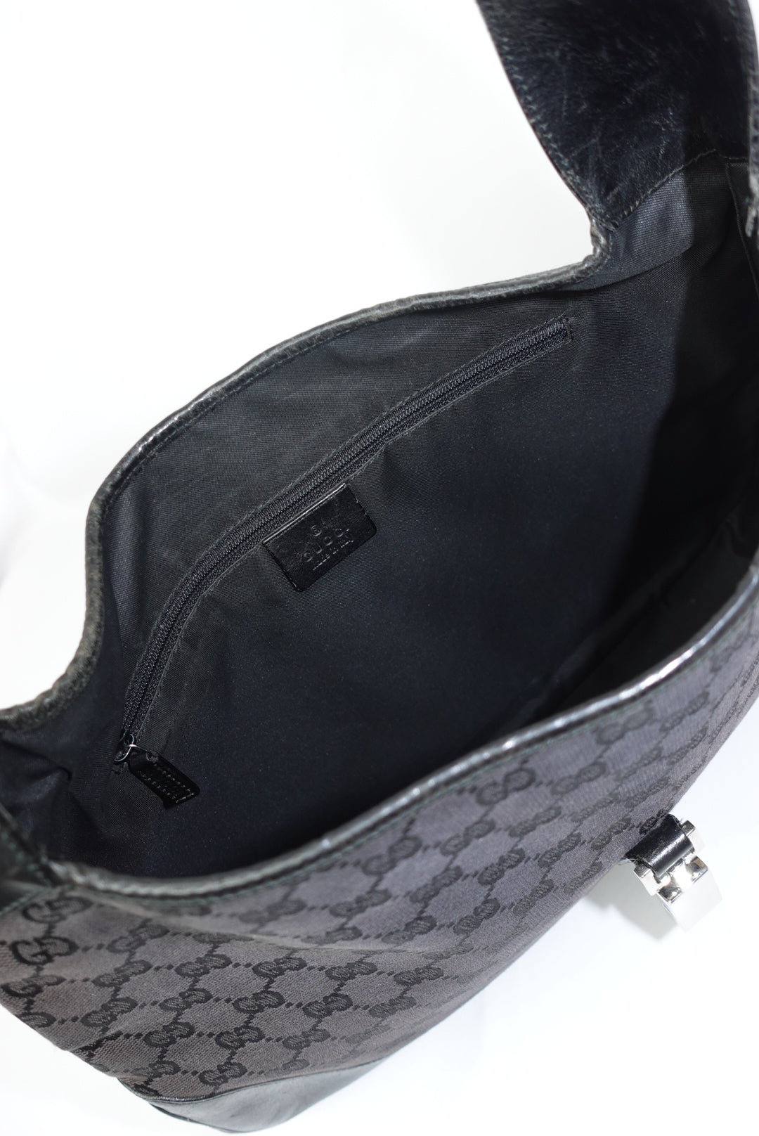 Gucci Vintage Jackie Black Shoulder Bag