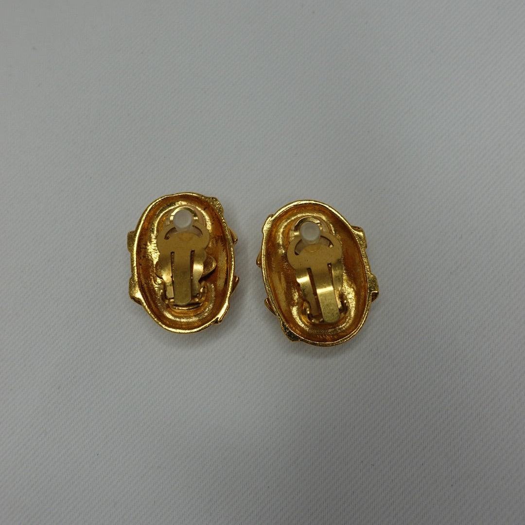 Chanel Gold-plated Earrings