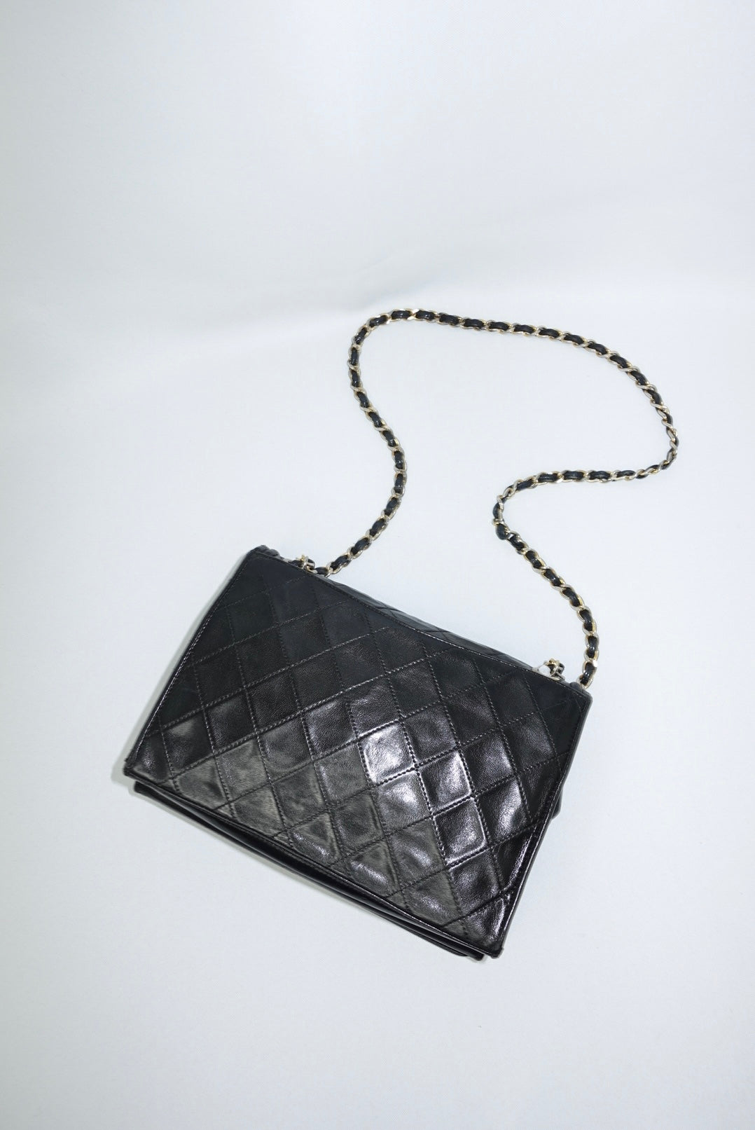 Chanel Vintage Embroidered CC Logo Camera Bag