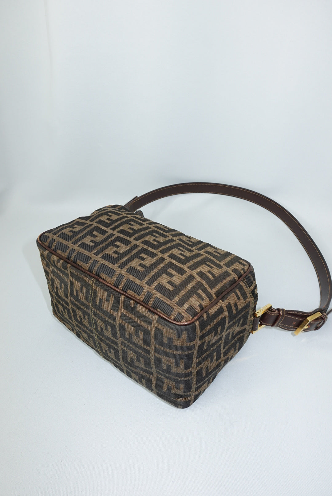 Fendi Monogram FF Zucca Messenger Bag