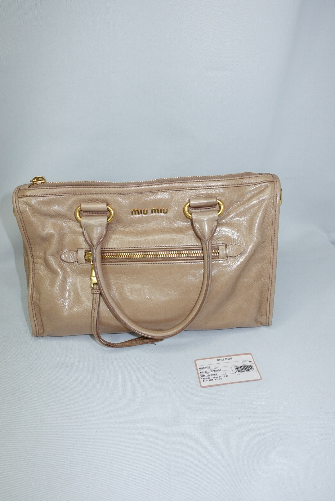 002. MIU MIU Bauletto Pale Pink