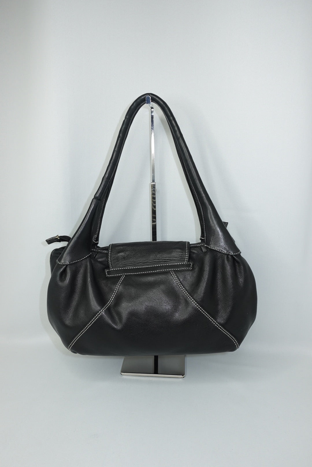 004. Loewe Vintage Shoulder Bag Black