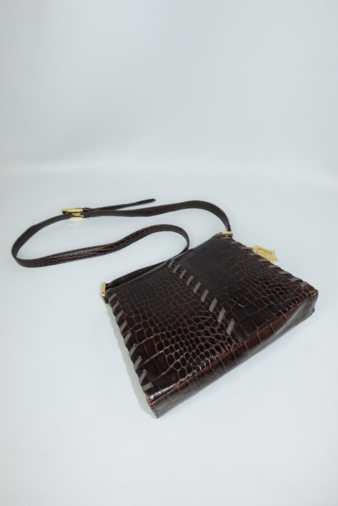 Yves Saint Laurent Crocodile Leather Vintage Bag
