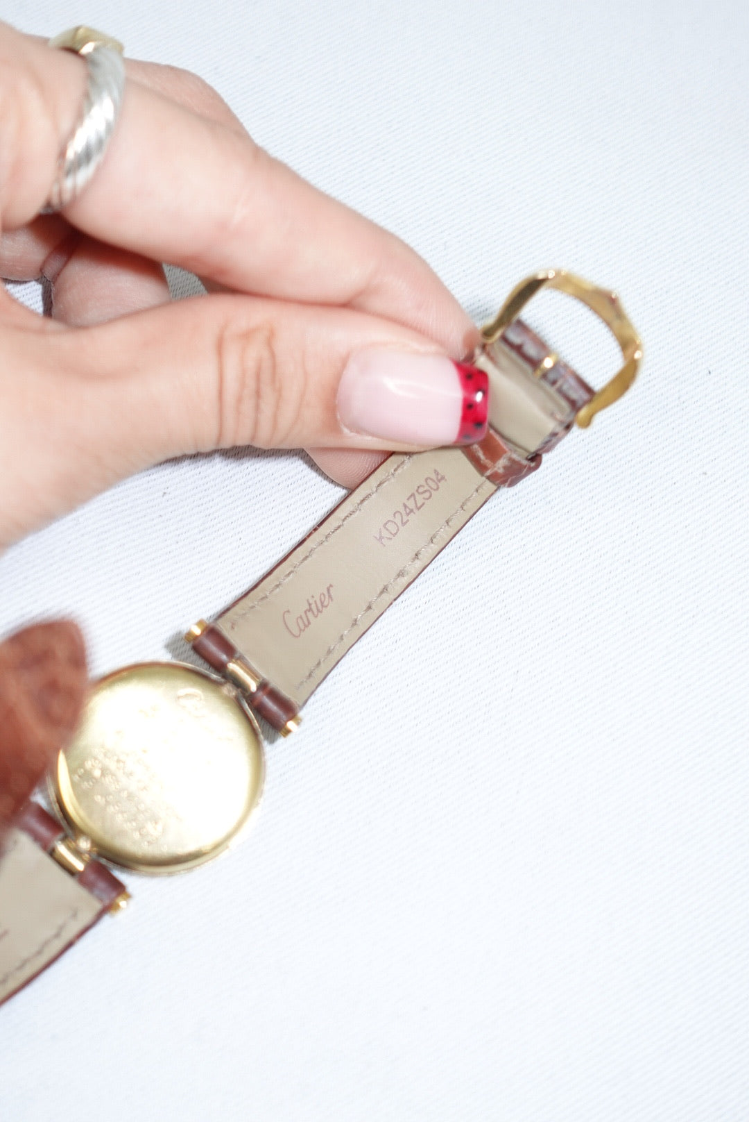 Cartier Must Vendôme 24mm Gold Toned Vintage Watch