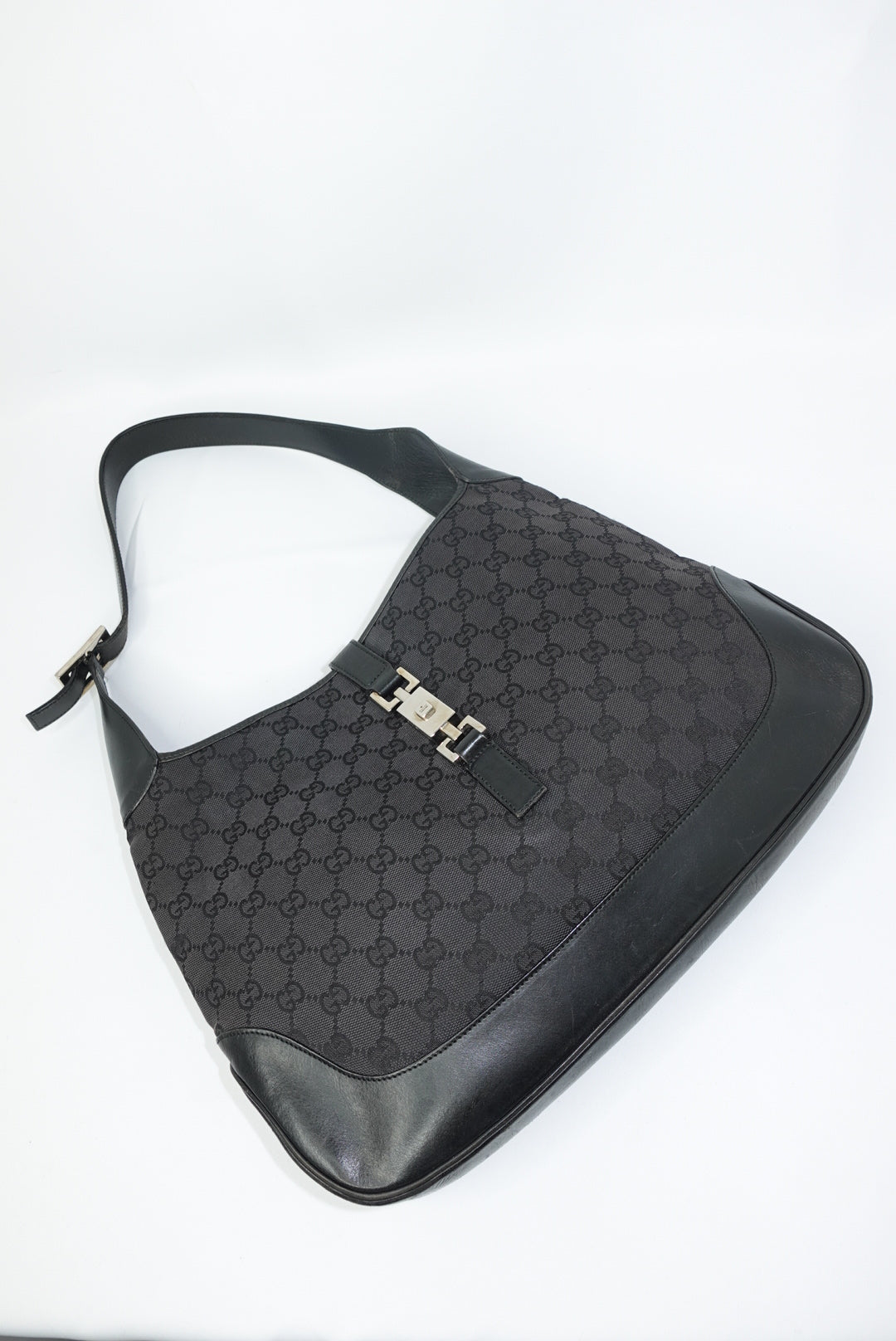 Gucci Vintage Jackie Black Shoulder Bag
