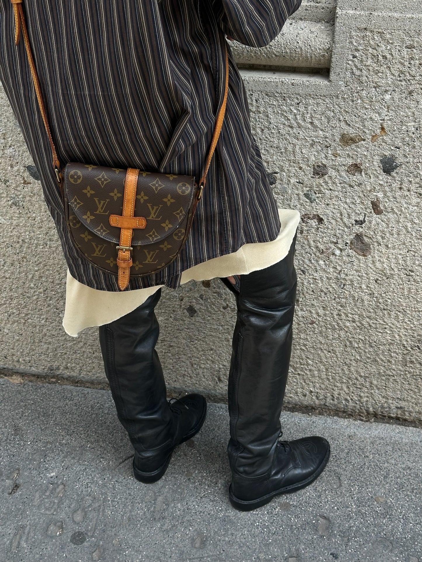 Louis Vuitton Bandolier Chantilly Monogram Crossbody Bag