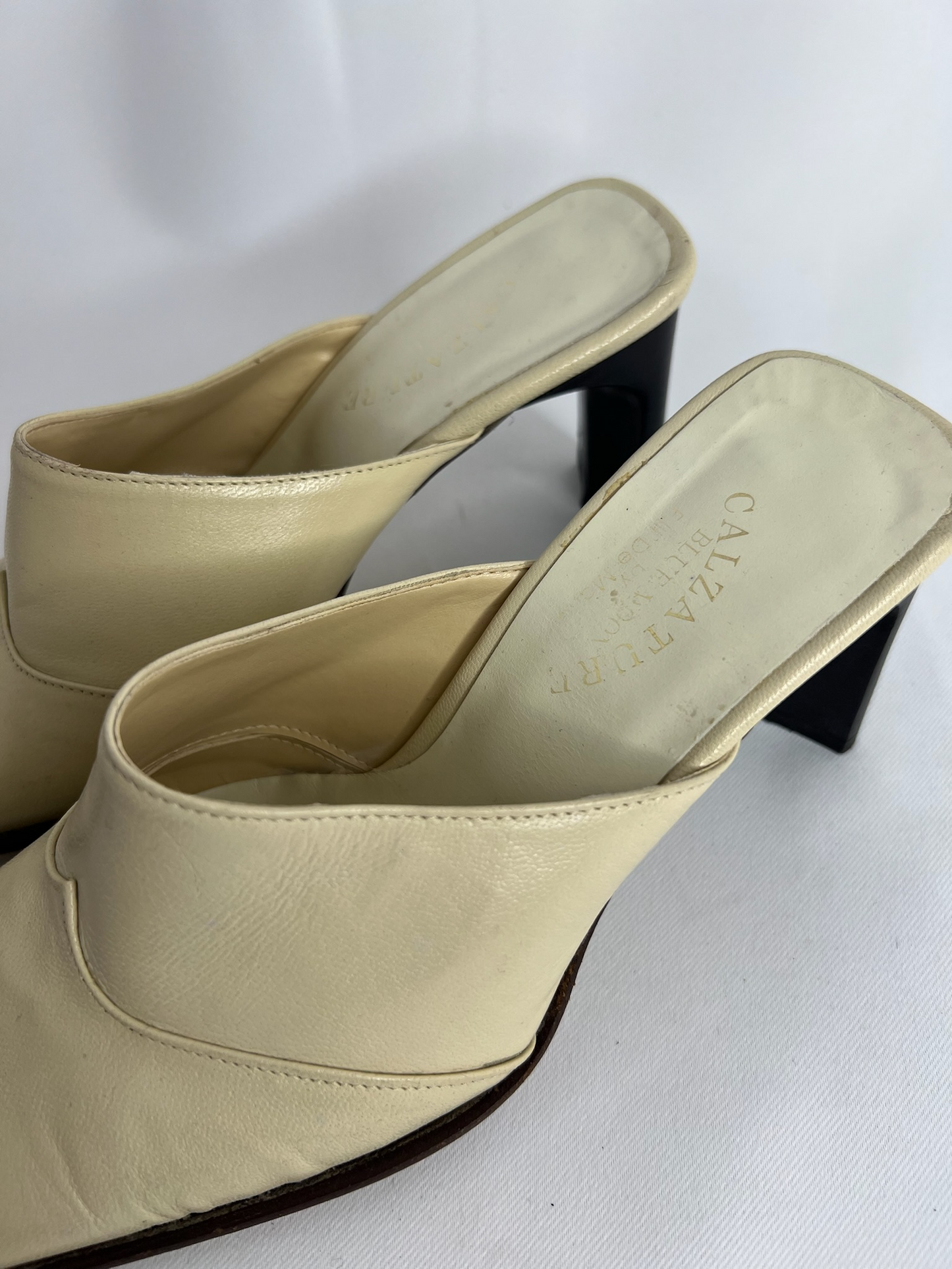Vintage Mules Off-White 38