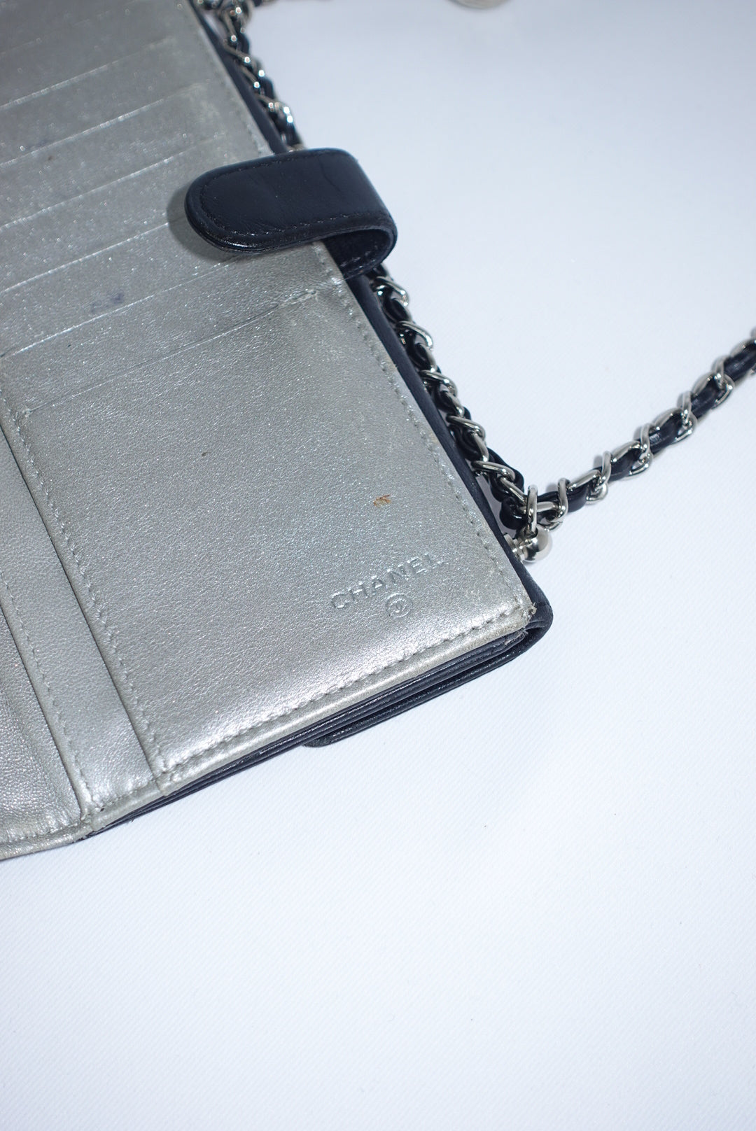 131. Chanel Re-Worked Flap W.O.C. Camellia Limited Edition
