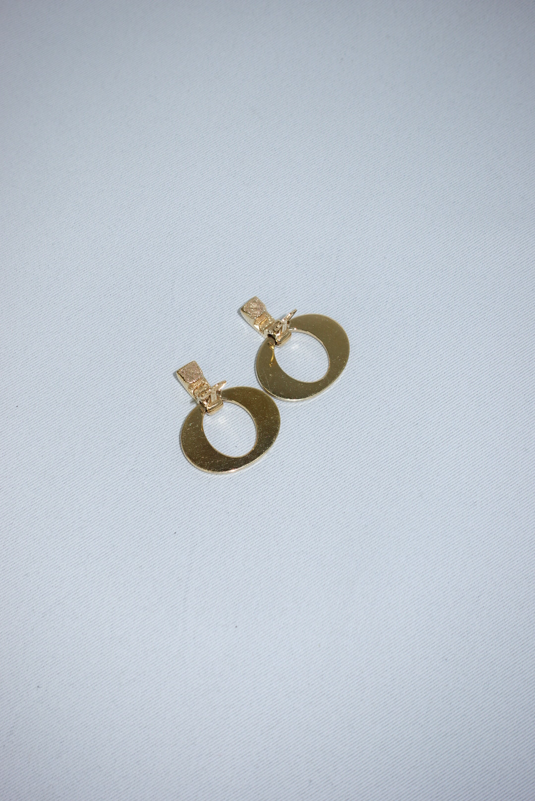 Christian Dior Oval Vintage Clip Earrings
