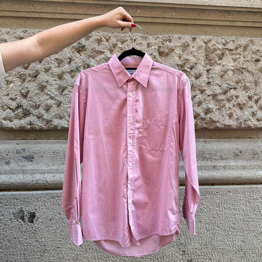 Yves Saint Laurent Hot Pink Vintage Shirt Classic Style