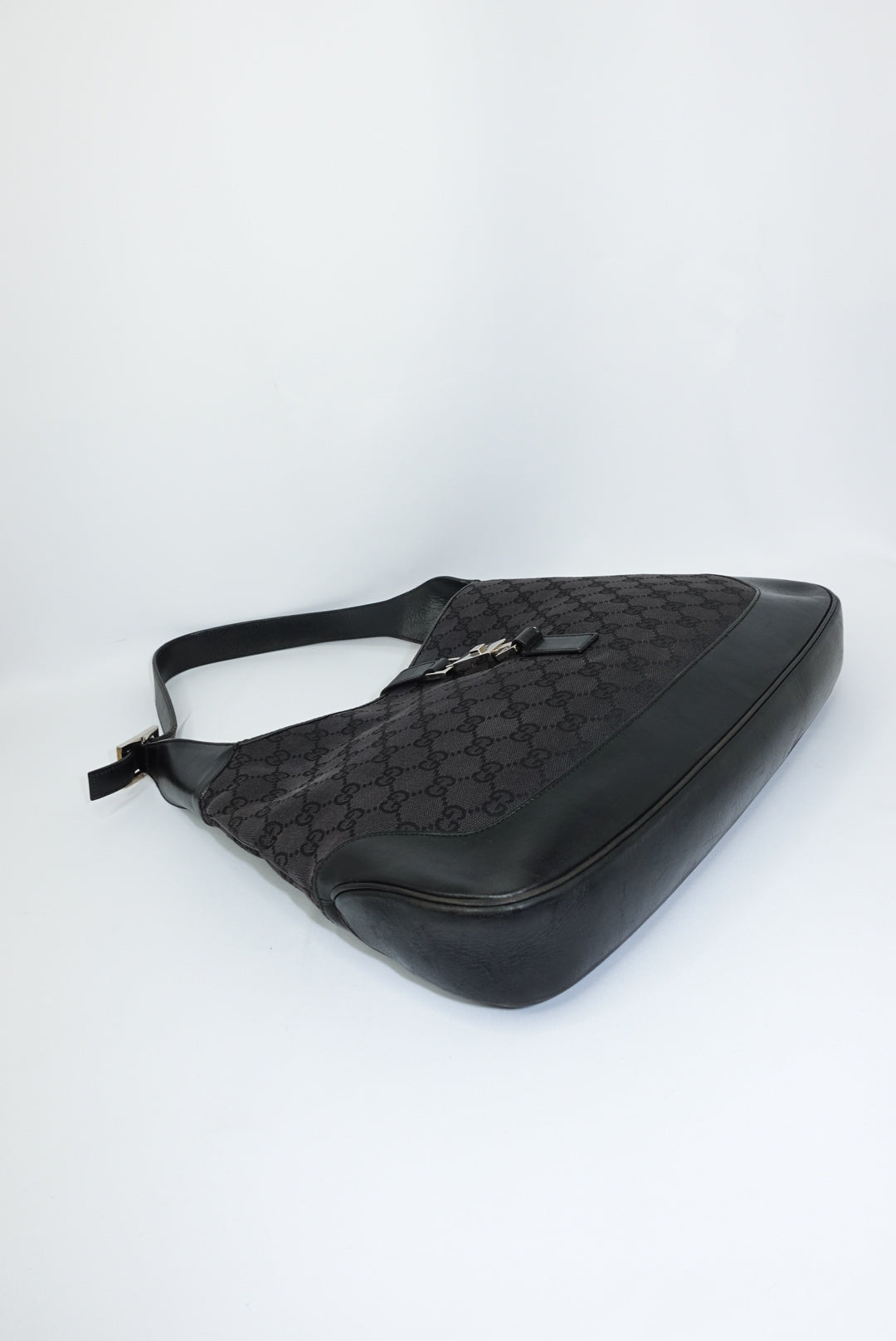 Gucci Vintage Jackie Black Shoulder Bag
