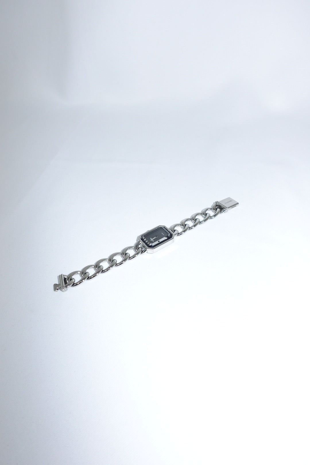 Chanel Vintage Watch Premiere L 20mm 1987 Silver
