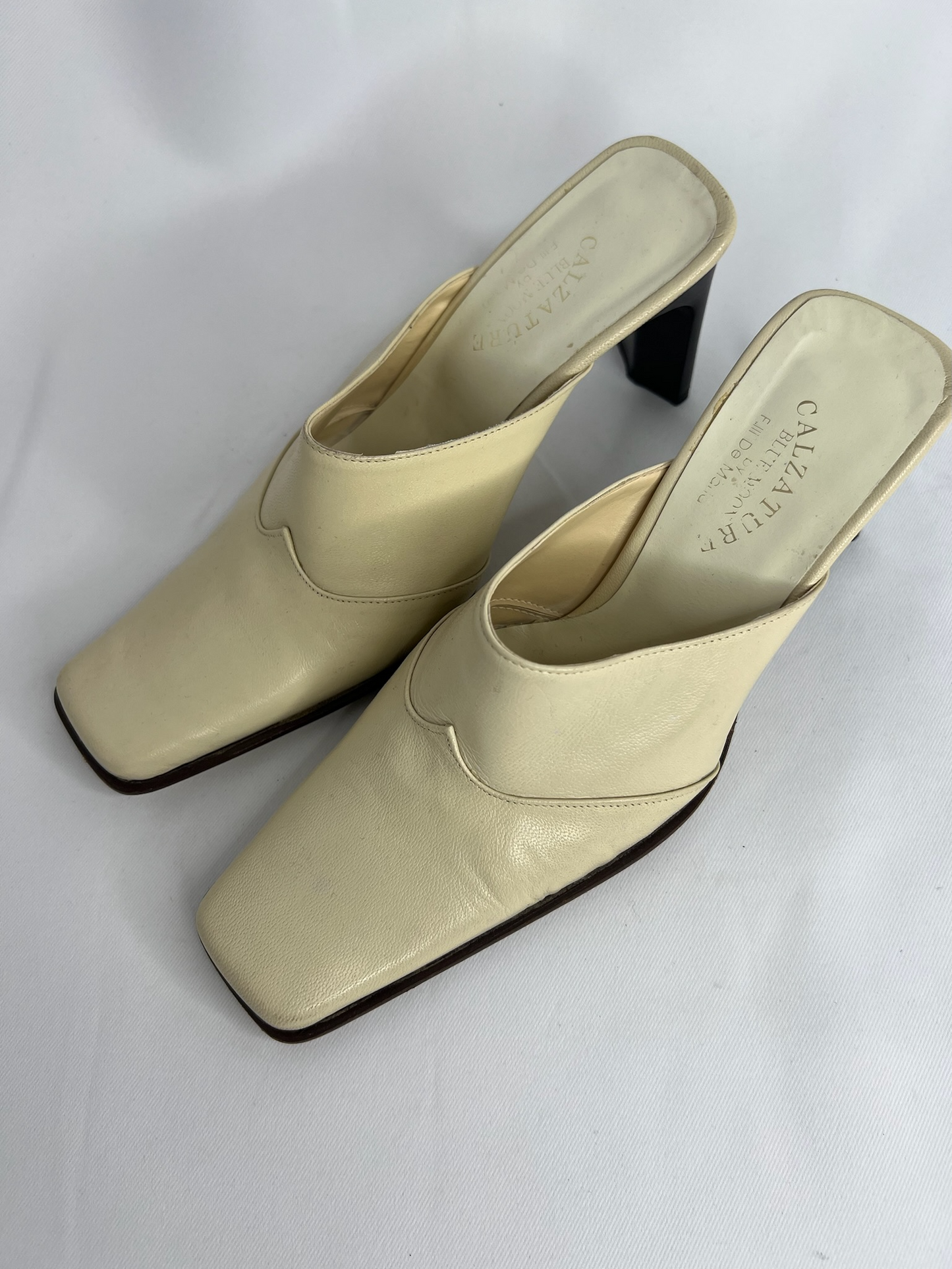 Vintage Mules Off-White 38