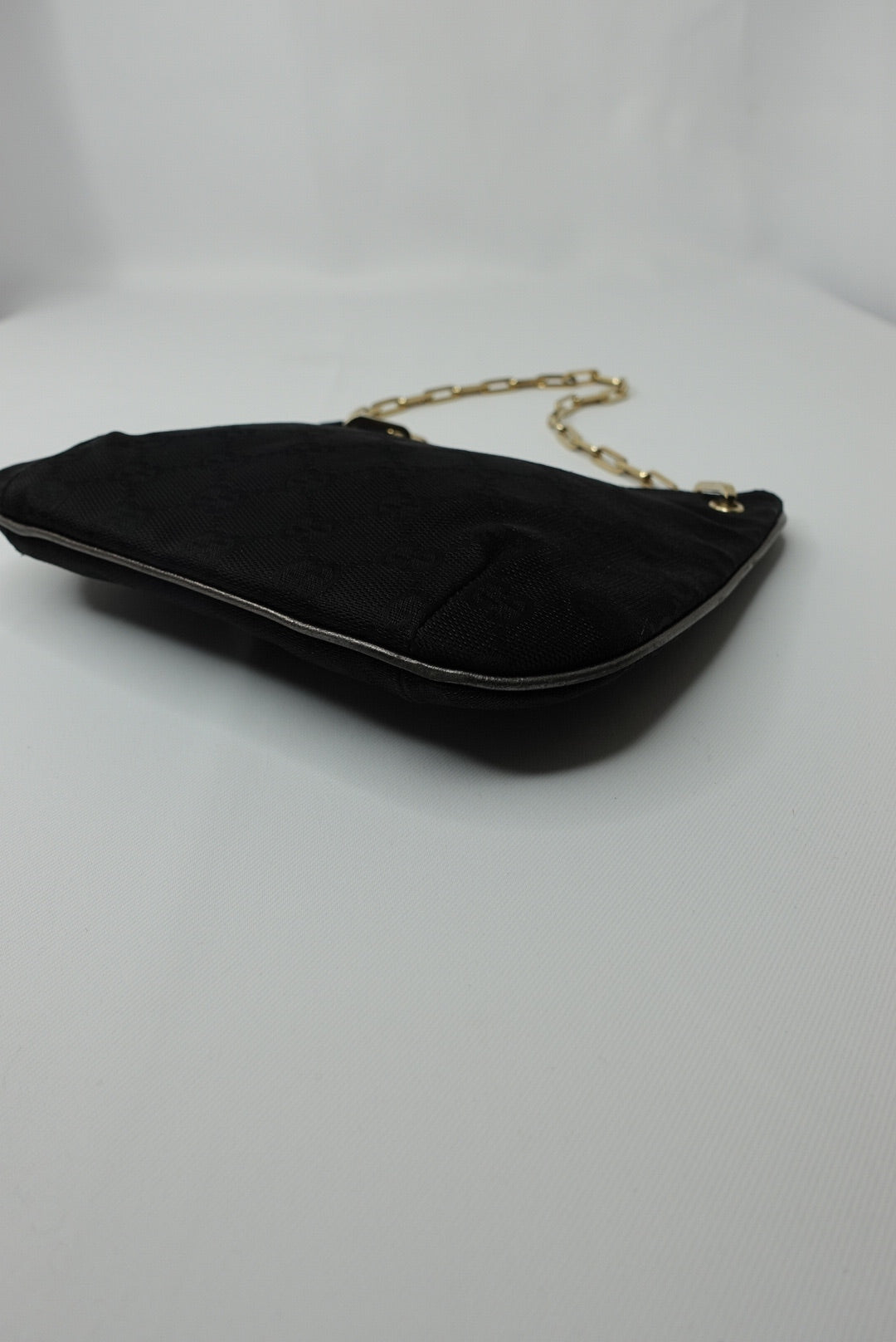 043. Gucci Black GG Canvas Mini tote Bag Tom Ford Era