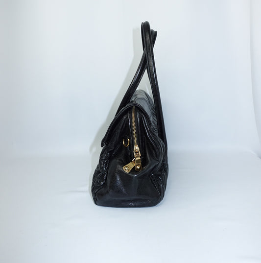 Miu Miu Matelasse Black Bag