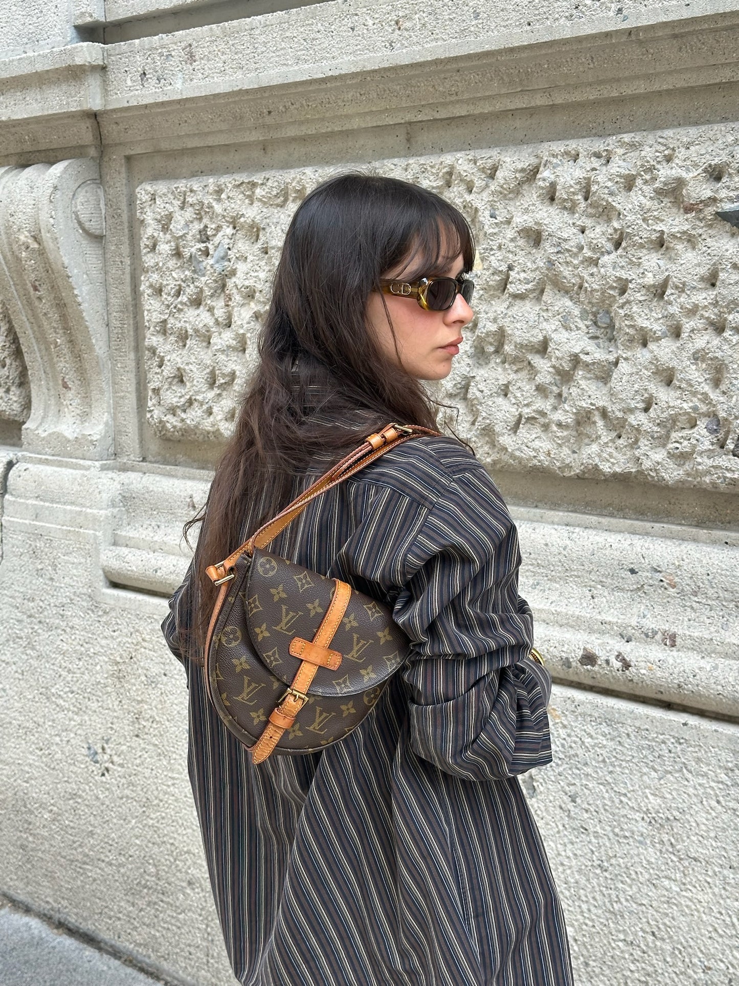 Louis Vuitton Bandolier Chantilly Monogram Crossbody Bag