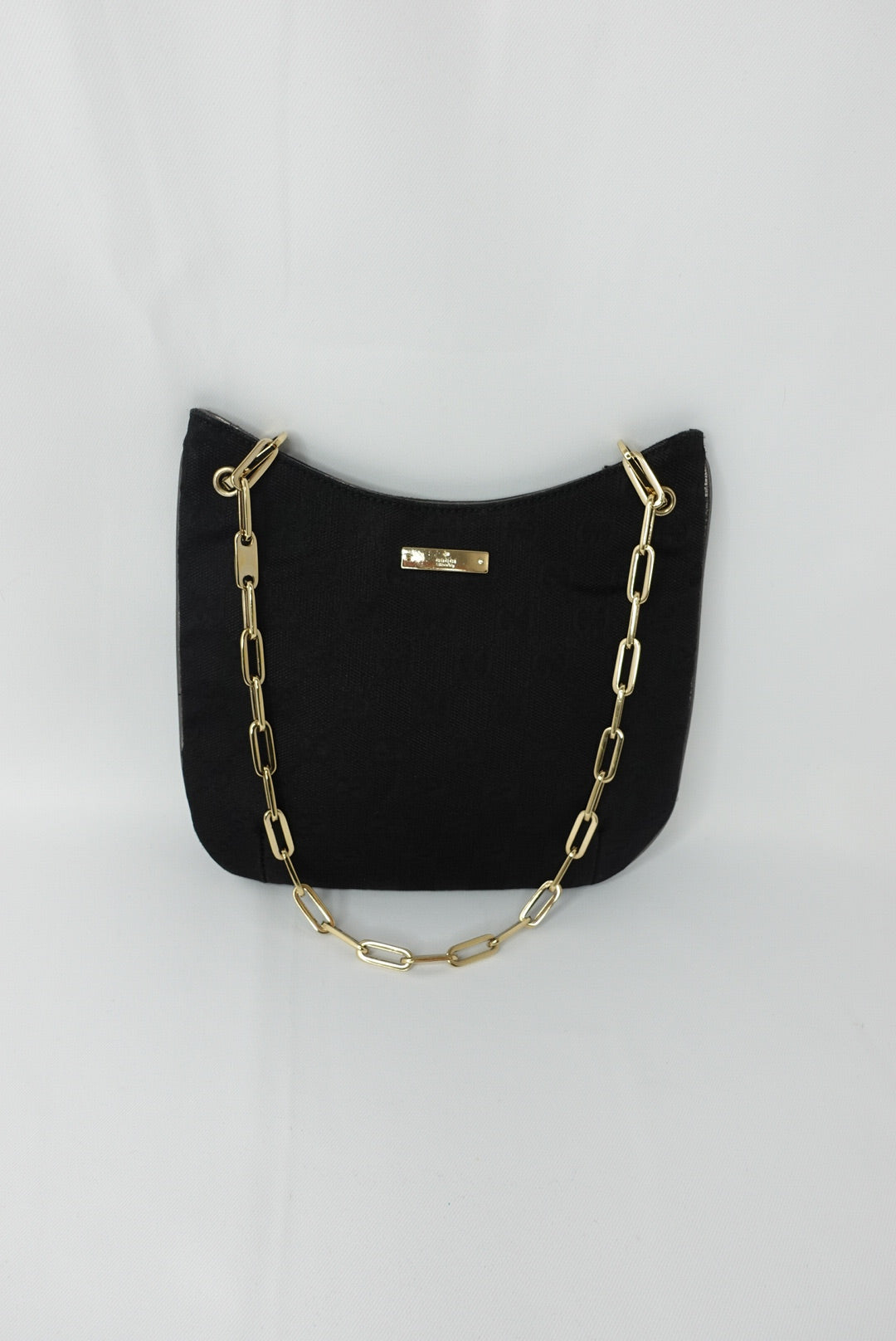 043. Gucci Black GG Canvas Mini tote Bag Tom Ford Era