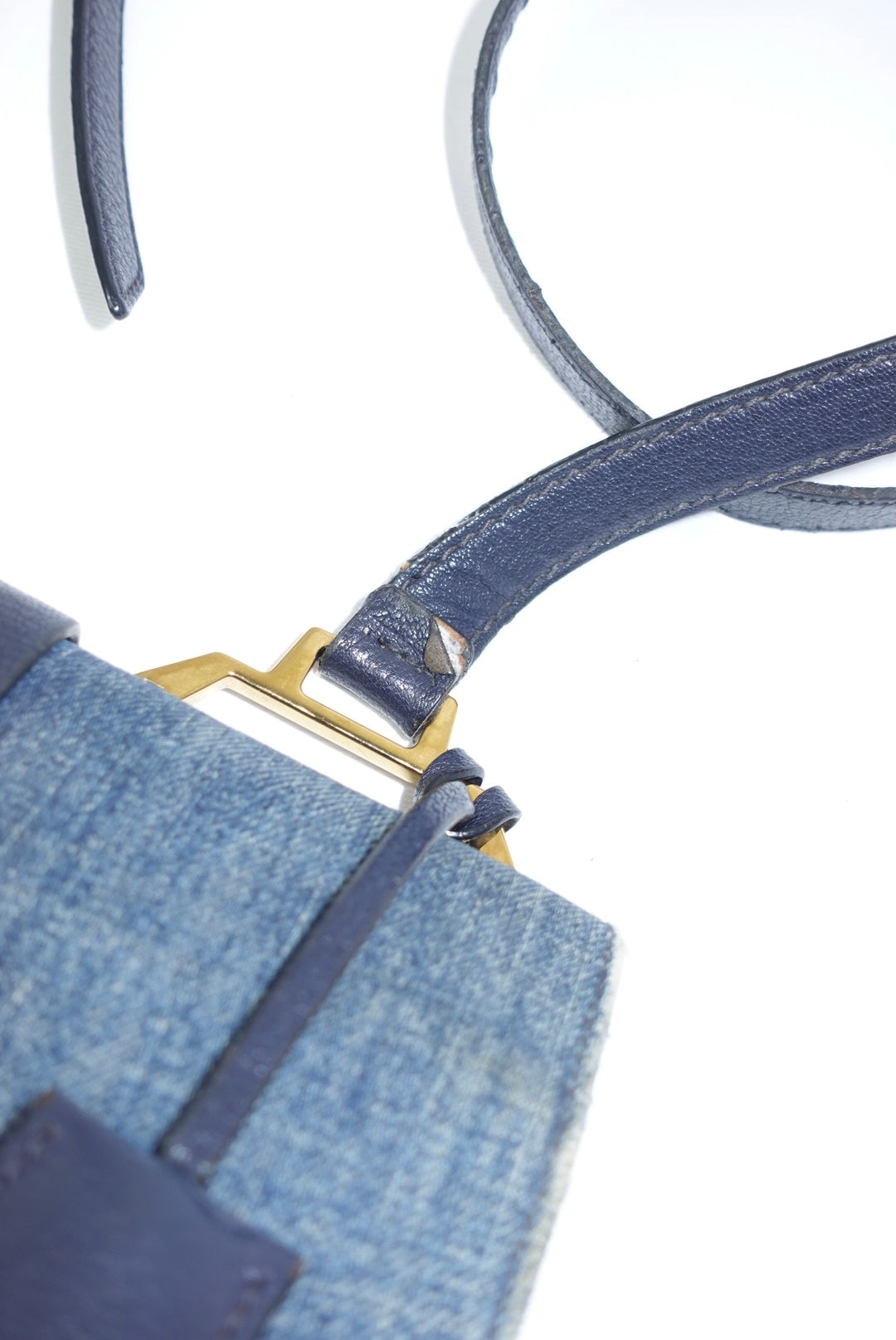 Miu Miu Denim Crossbody Bag
