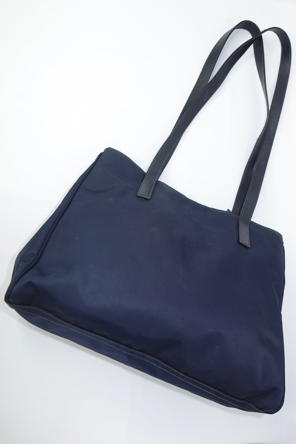 Fendi Navy Nylon FF Tote Bag