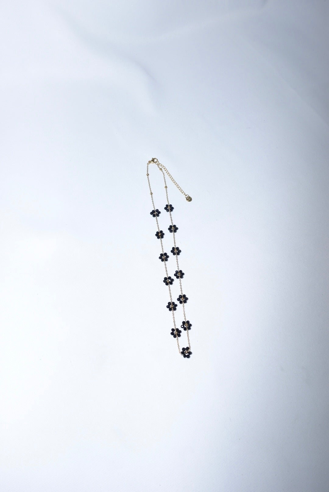Flower Necklace In Stainless Steel