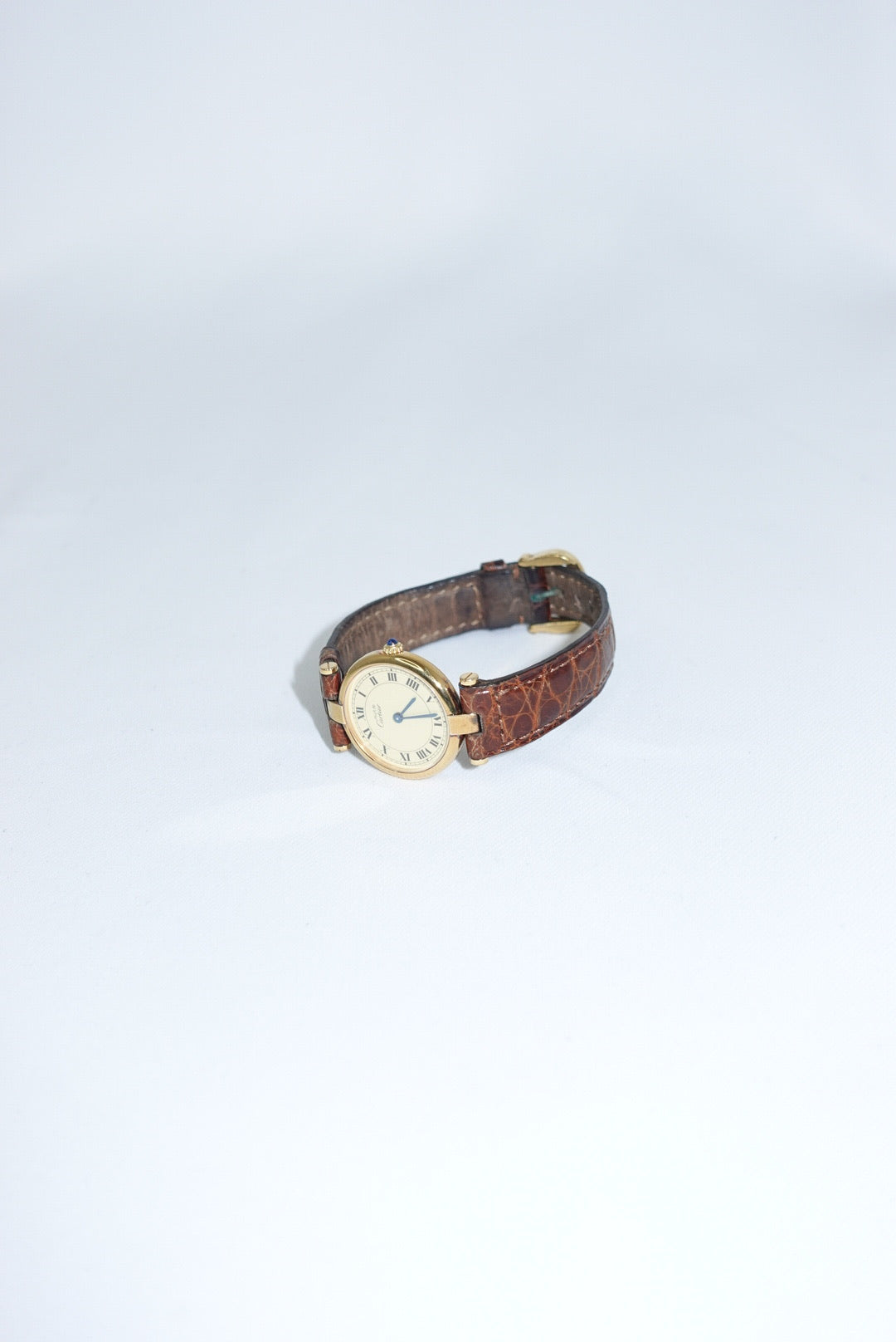 Cartier Must Vendôme 24mm Gold Toned Vintage Watch