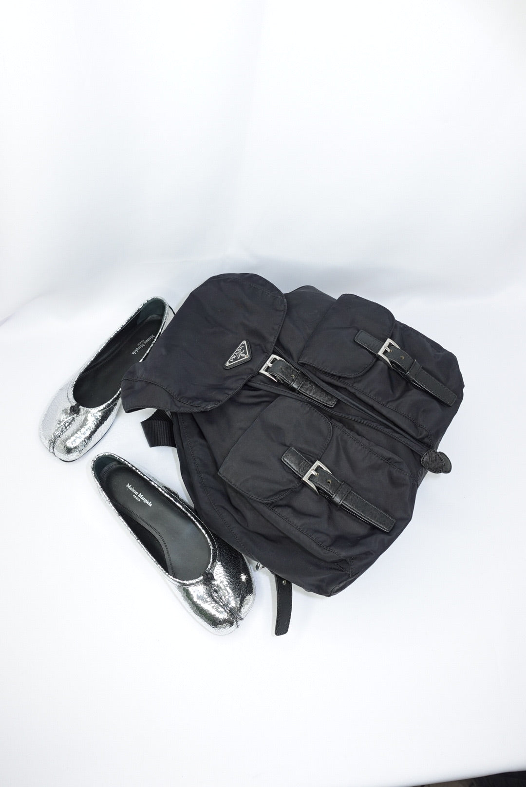 052. Prada Nylon Vintage Iconic Backpack