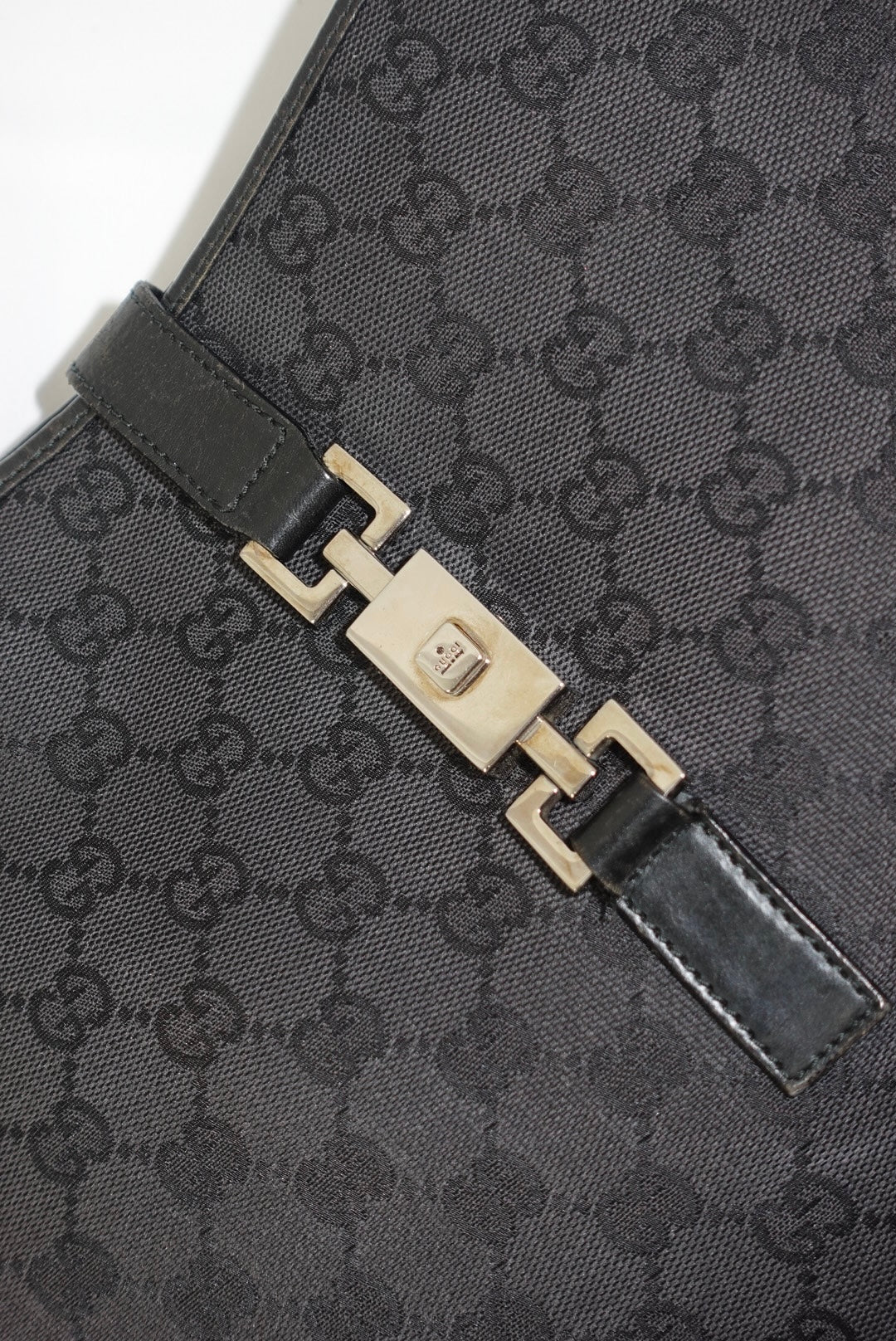 Gucci Vintage Jackie Black Shoulder Bag