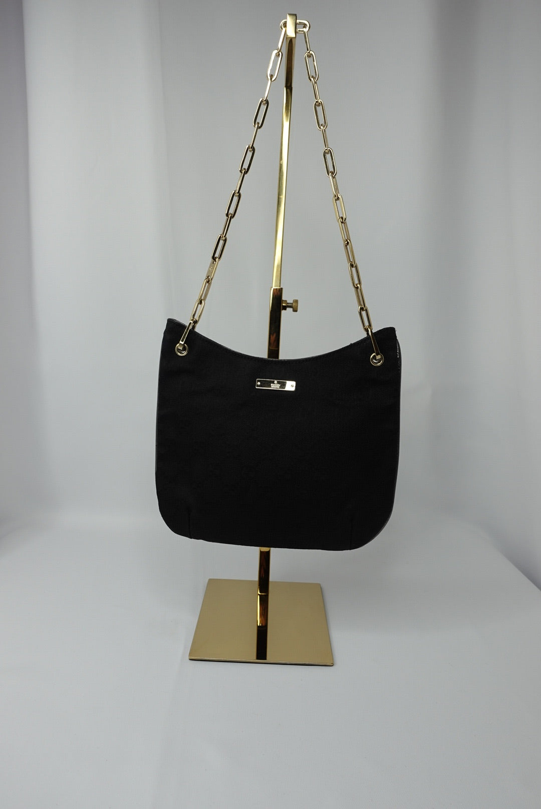 043. Gucci Black GG Canvas Mini tote Bag Tom Ford Era