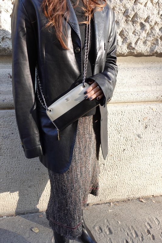 vintage chanel limited edition wallet cc logo